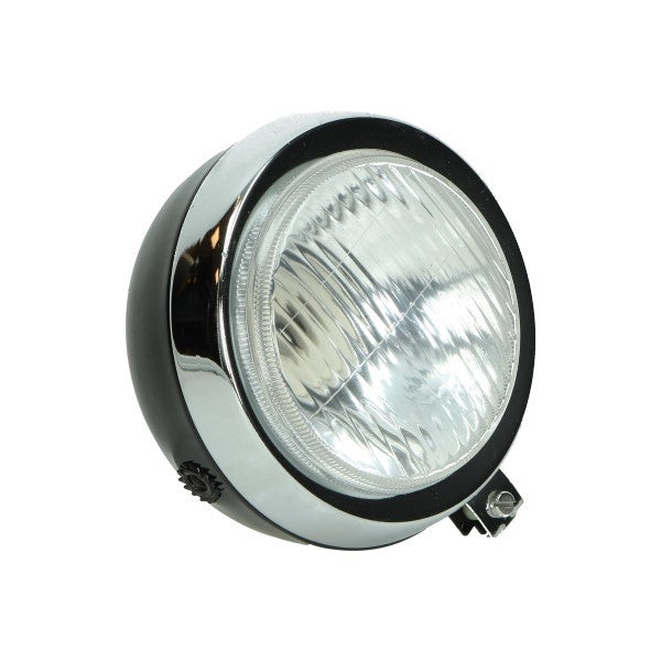 Headlight Round Black Fits Maxi, Puch