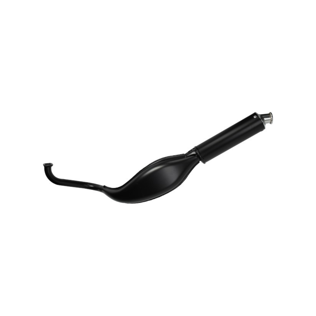 Exhaust CPL Tecno High Puch Black Fits Puch Maxi (Made in EU)