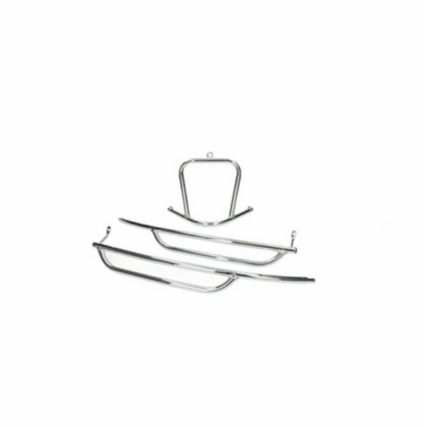 Leaf bracket set Sym Fiddle 2 Chrome