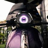 RGB Angel Eye Scheinwerfer Piaggio Zip / Vespa Fenom