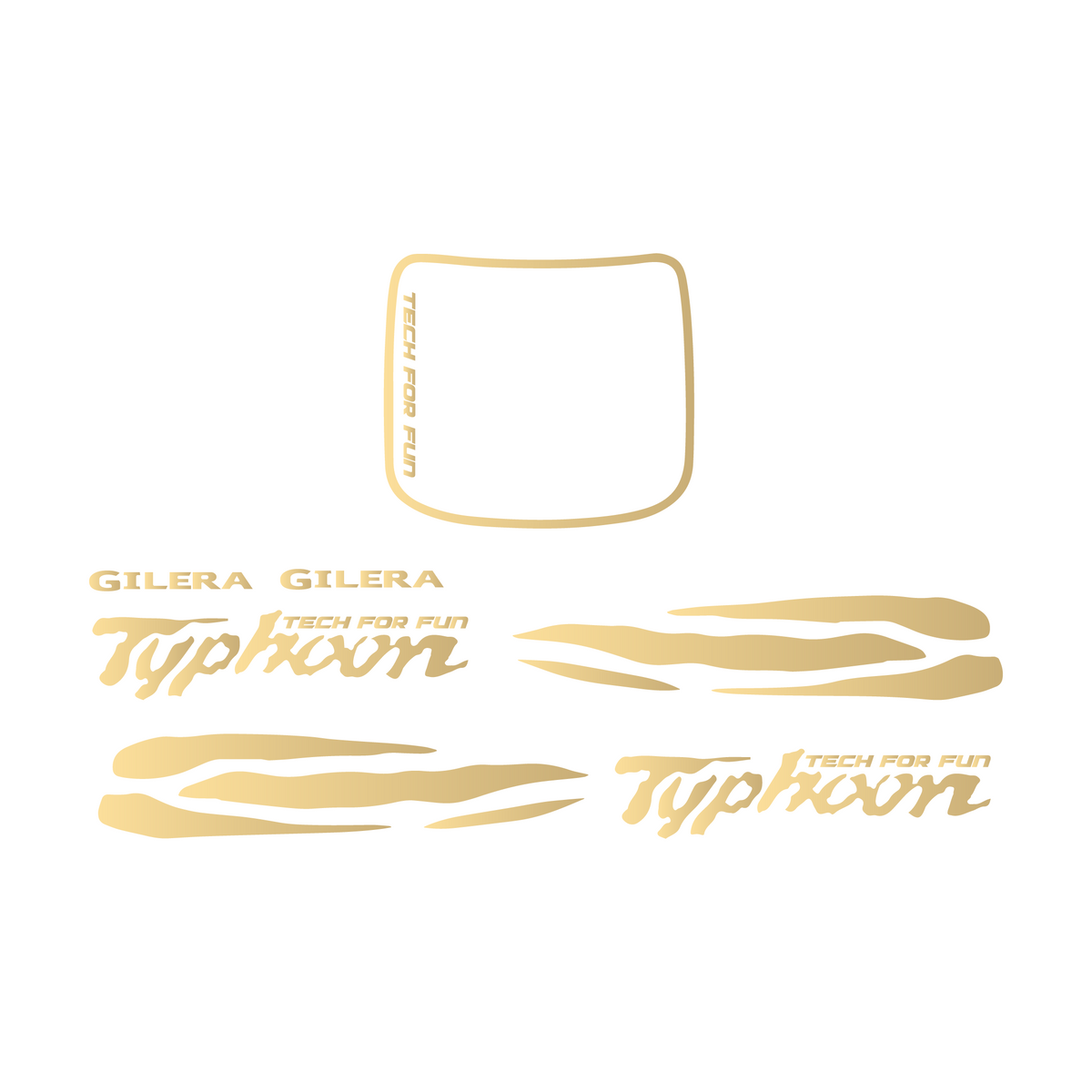 Adesivi Waves per Piaggio / Gilera Typhoon