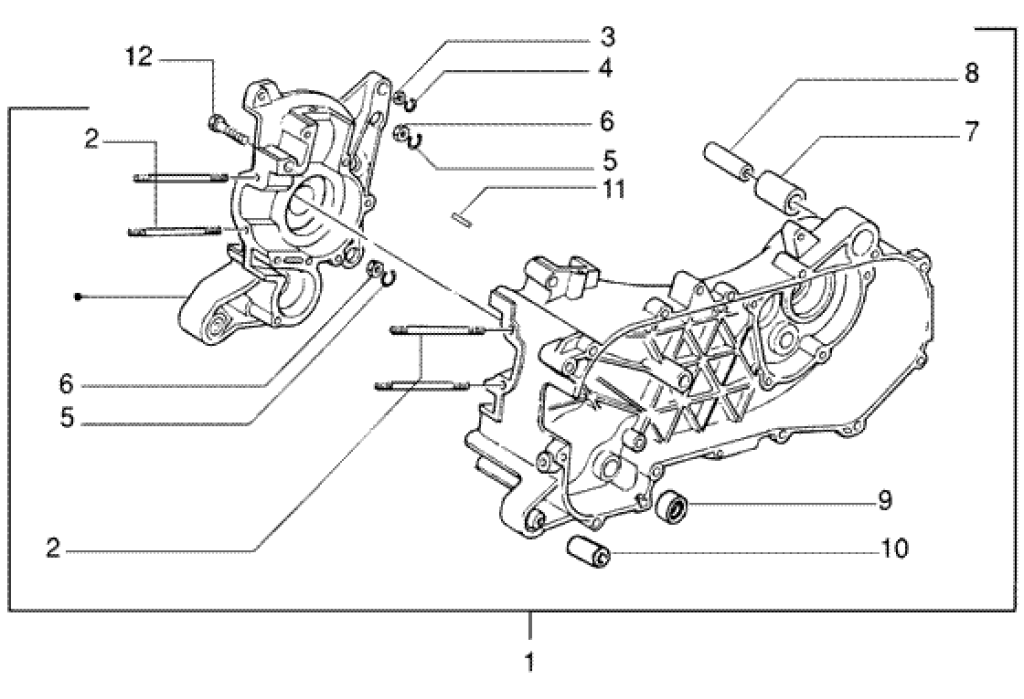 Gilera DNA 50 2T E2 2005 - Carter