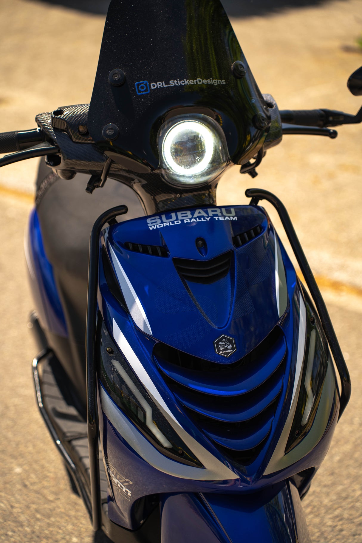 Alpha LED clignotant lumière piaggio zip pour le flux / matrice