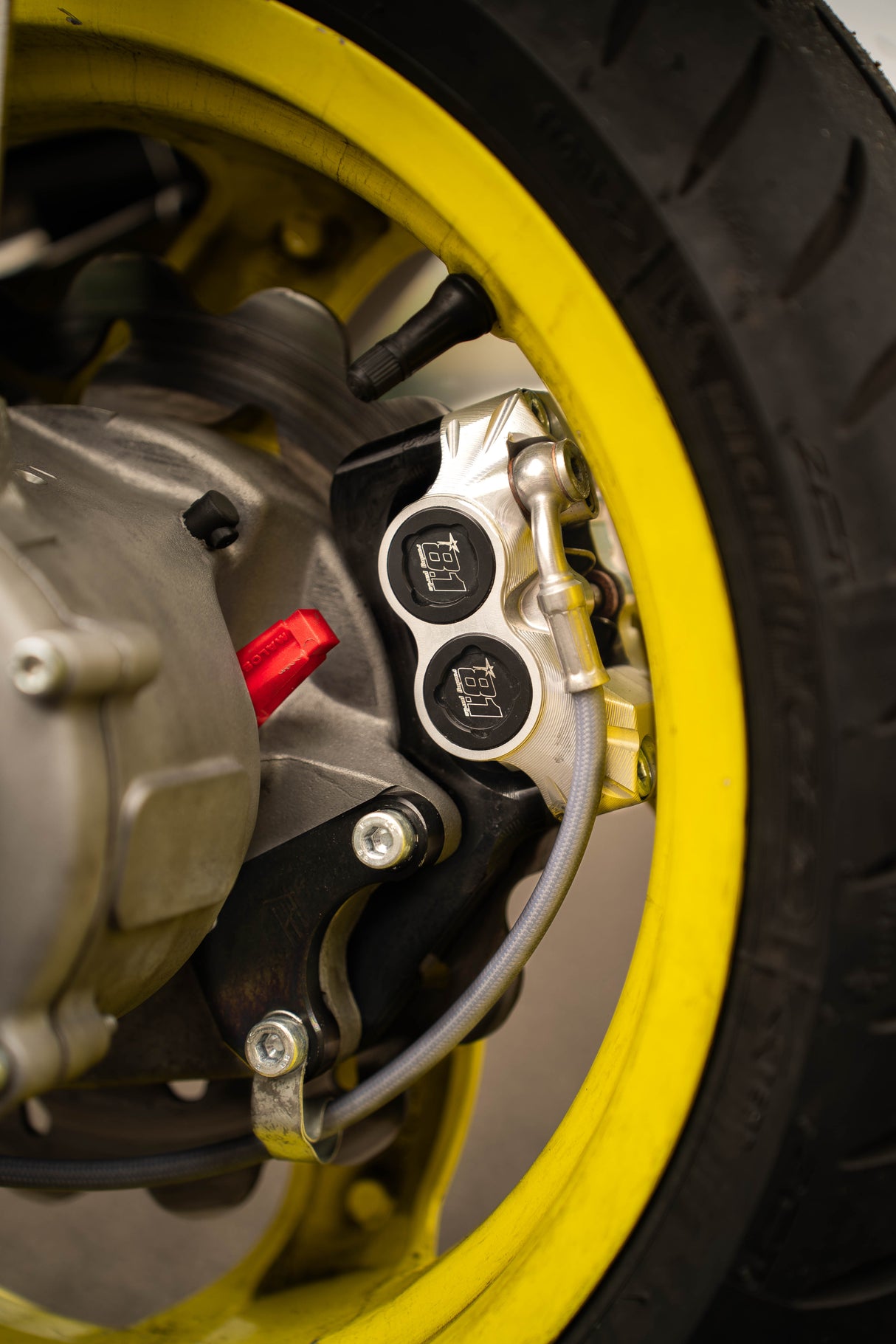 Kit d'étrier de frein Ottopuntouno New Era Rear Runner 125-180cc 2 temps