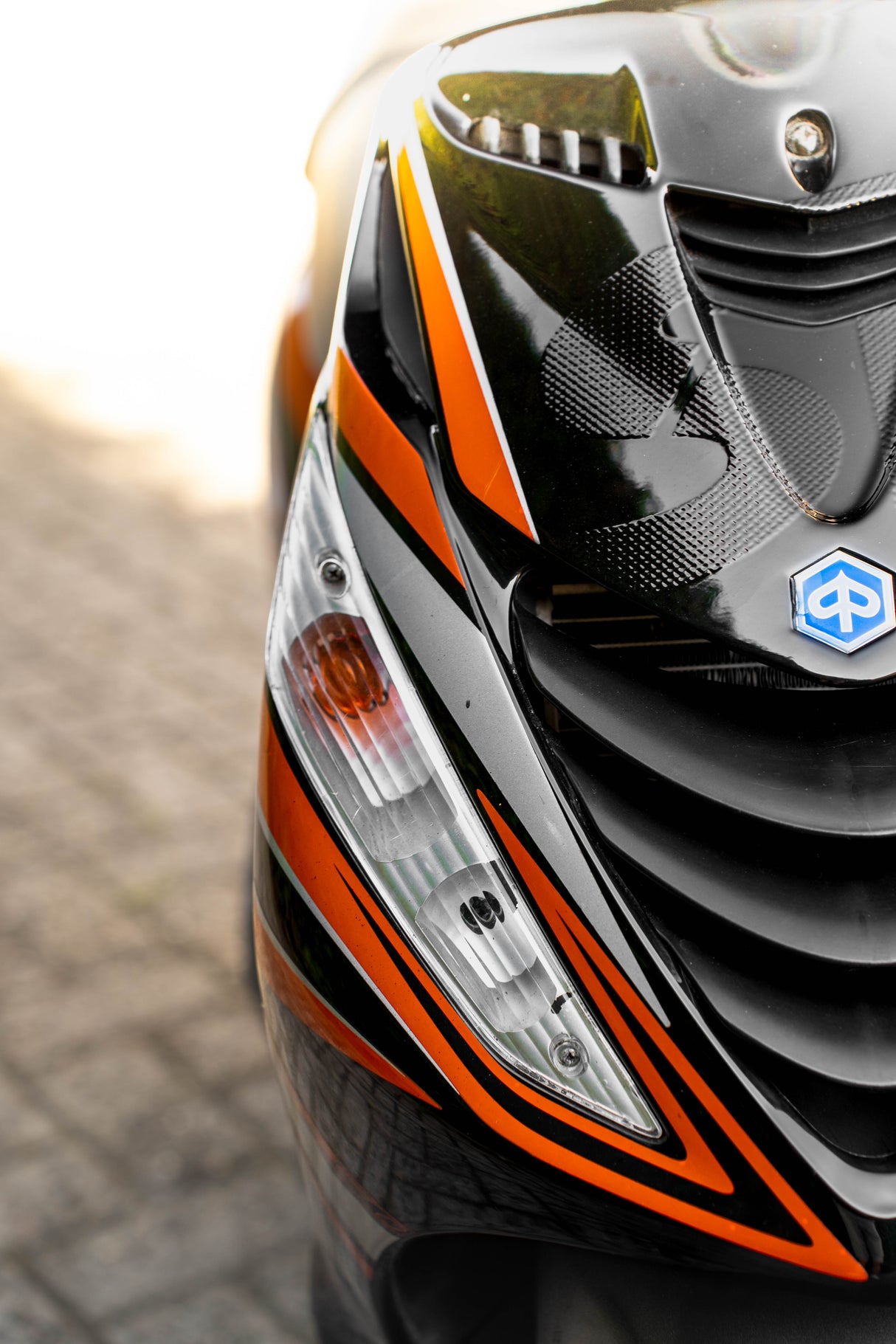 Stickerset Zip SP H2O Oranje/Grijs Origineel