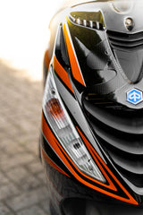 Stickerset Zip SP H2O Oranje/Grijs Origineel
