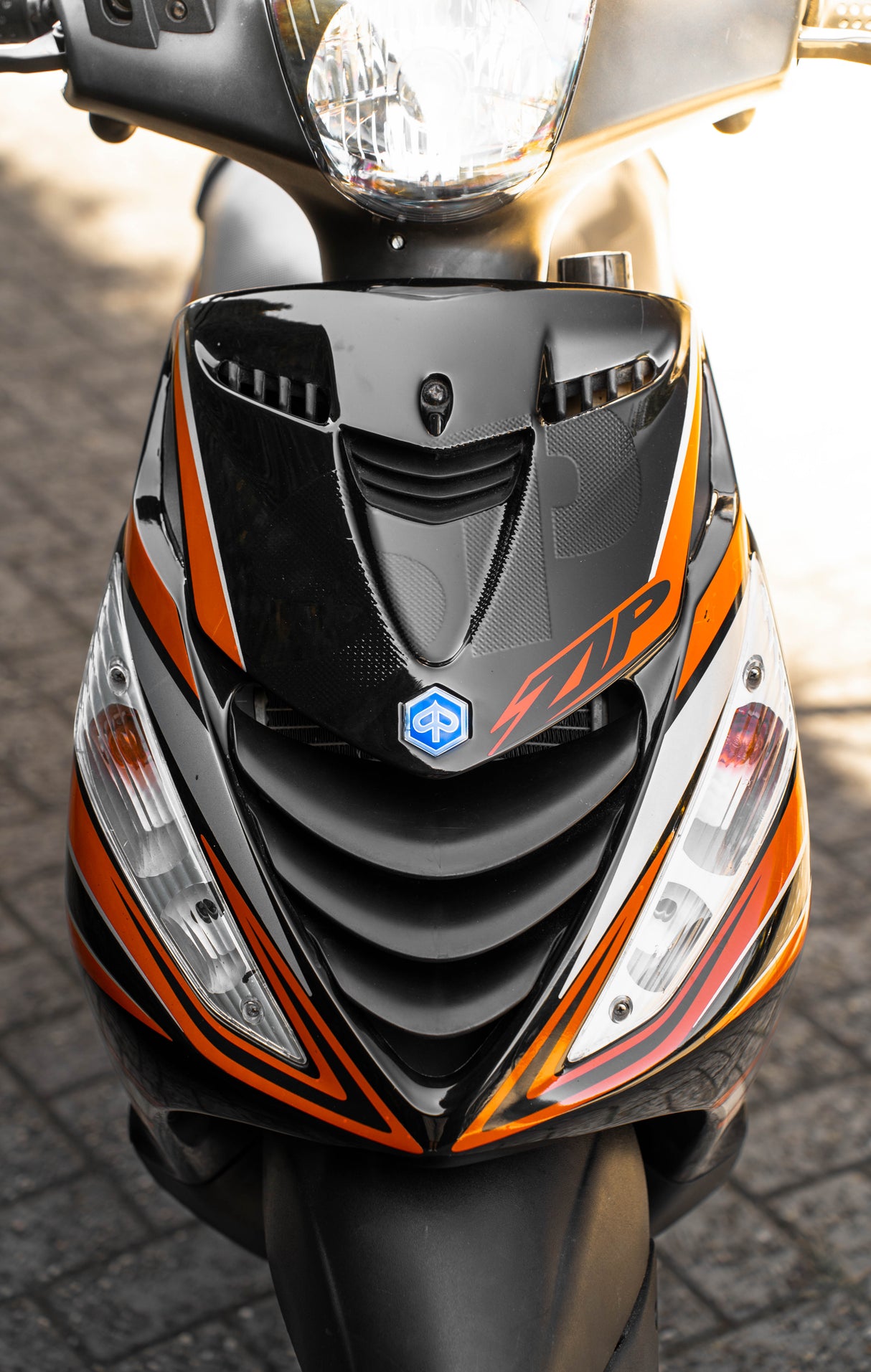 Stickerset Zip SP H2O Oranje/Grijs Origineel