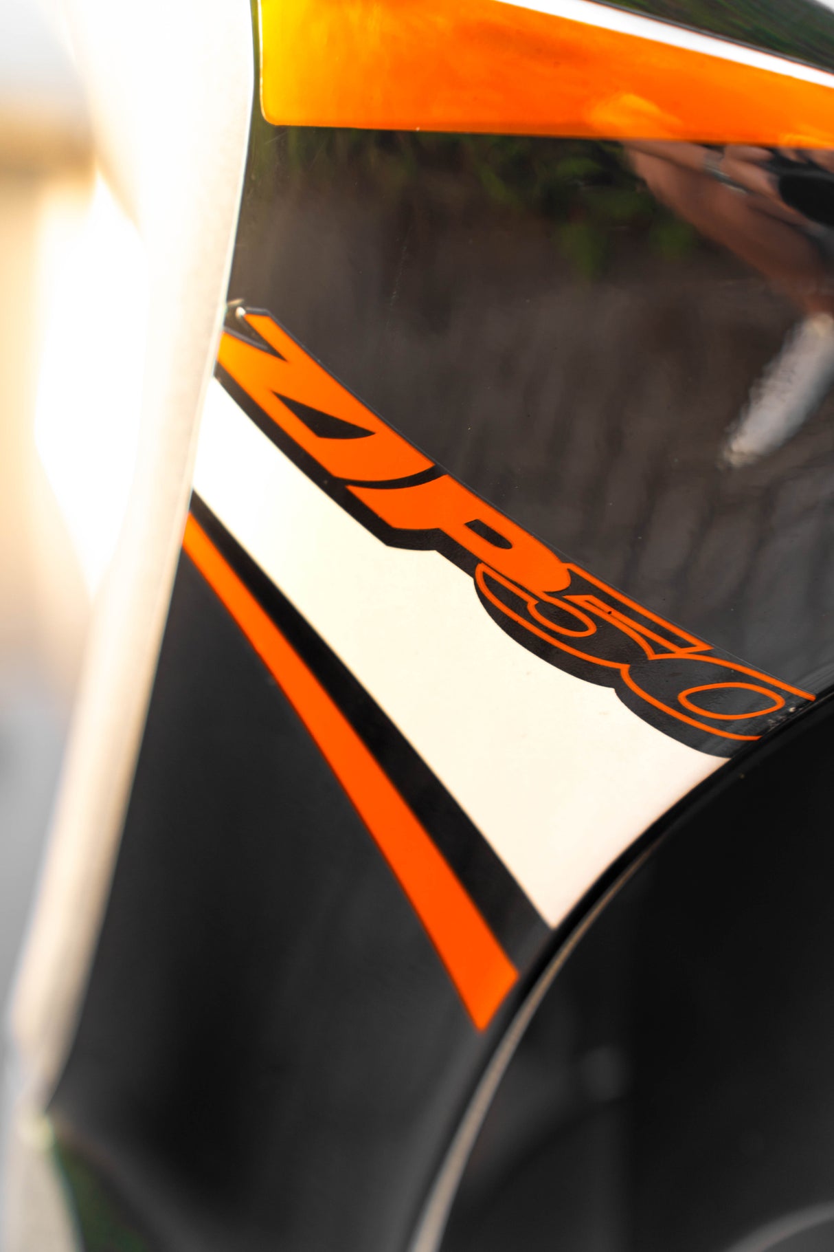 Stickerset Zip SP H2O Oranje/Grijs Origineel