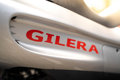 Gilera Stickers Rood Achterkap Gilera Runner