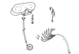 Derbi Senda SM 50 2T 2000-2001 – Kilometerteller Kilometertellerkabel