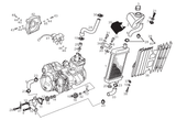 Derbi Senda SM 50 2T 2000-2001 – Oliepomp Waterpomp