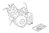 Derbi Senda SM 50 2T 2ª ED Black Devil E2 2003 – Motor