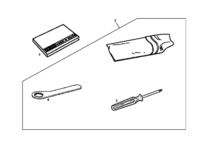 Derbi Senda SM 50 2T 3ª ED X-Treme E2 2006 – Gereedschapszak Handleiding