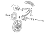 Derbi Senda SM 50 2T DRD Edition E2 2005 – Voorwiel