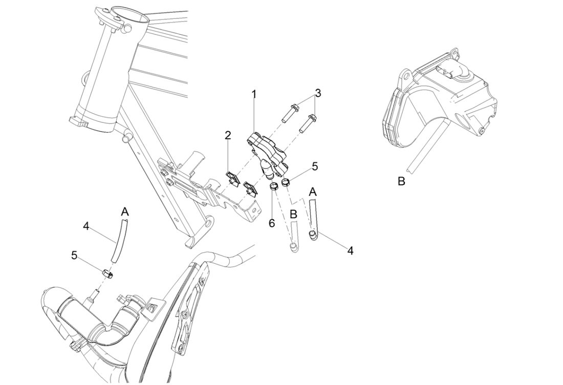 Derbi Senda SM 50 2T X-Treme E4 2019-2020 – Secondair Luchtsysteem(sls)