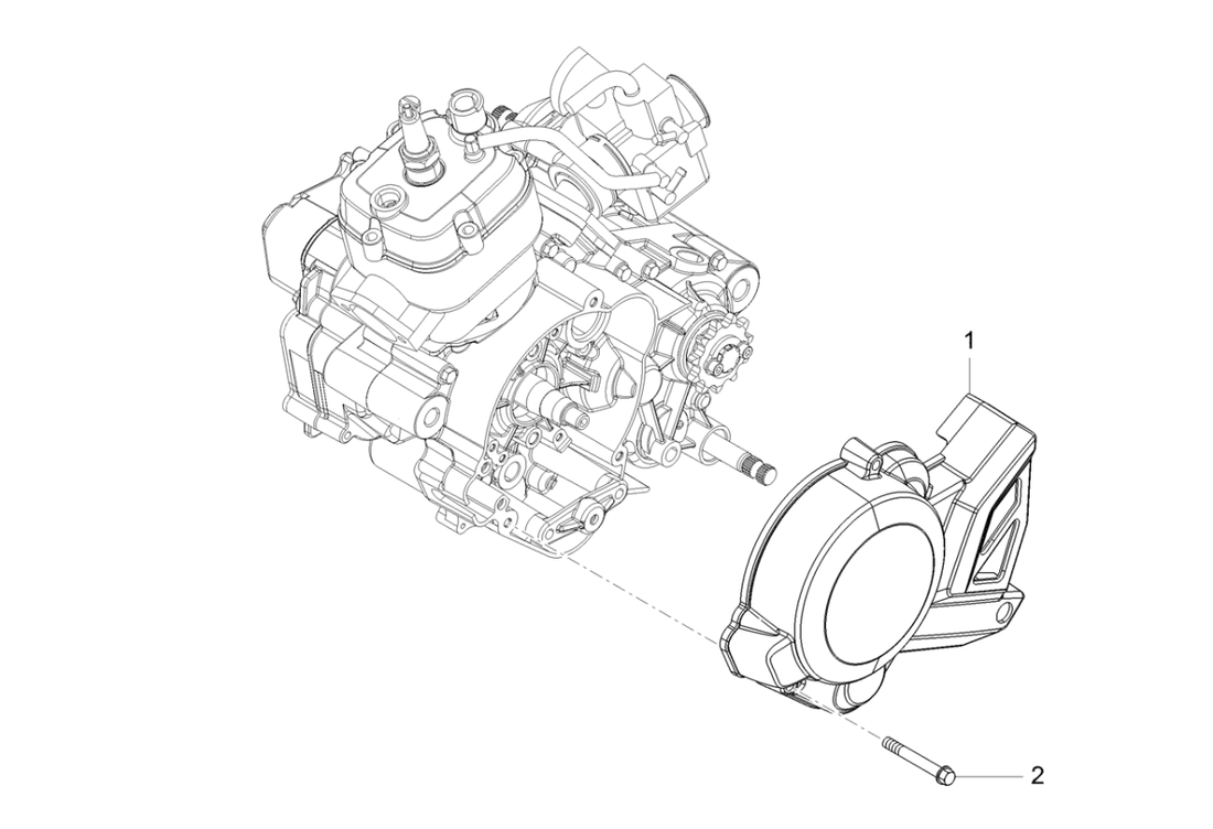 Derbi Senda SM 50 2T X-Treme Low Seat E4 2019 – Rondseldoos