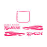 Set d'autocollants Waves Piaggio / Gilera Typhoon