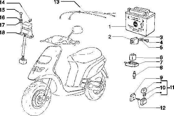 Typhoon 125 - Elektrische Apparaten