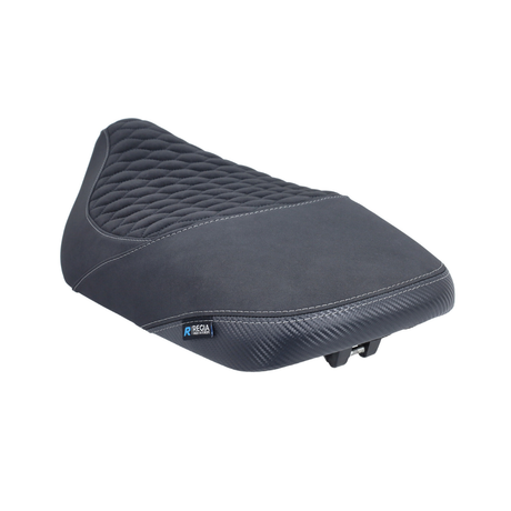 Zadelhoes Alcantara / Carbon Gilera Runner SP Zwart / Grijs