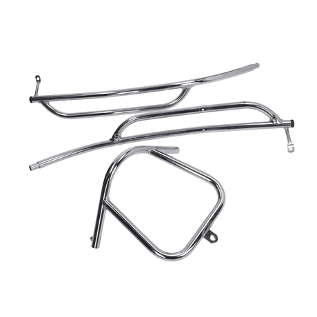 Barre di protezione posteriori Cromate Sym Fiddle 2 Originali