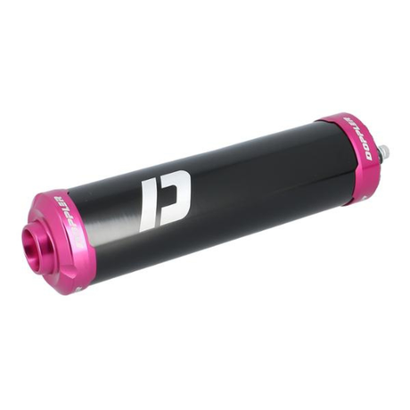 Silencieux Doppler 60MM Universel Plusieurs Couleurs