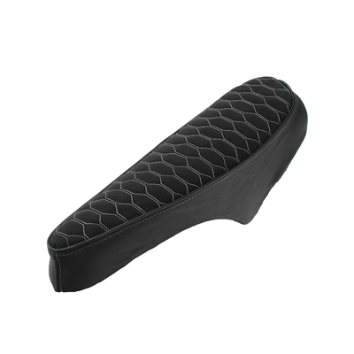 Housse de selle Fenom effet alcantara blanc Fatbike V8 / V20