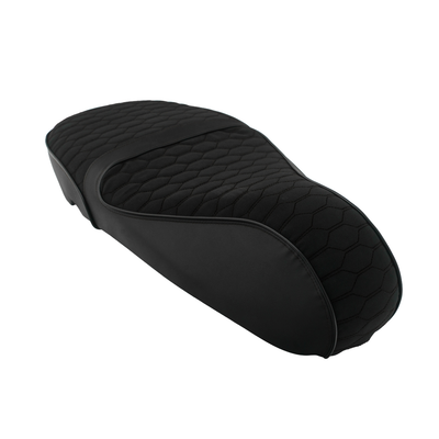 Housse de selle Fenom aspect Alcantara noir Vespa Sprint / Primavera