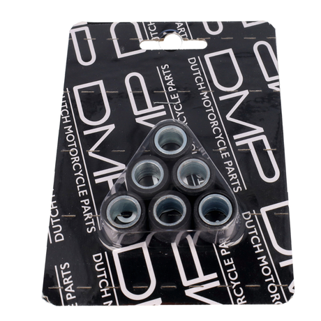 Ensemble de rouleaux DMP 16x13 4,5-8,5gr Piaggio ancien / Chine GY6 4 temps