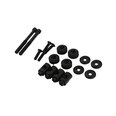 Kit de fixation pare-brise bas Piaggio Zip