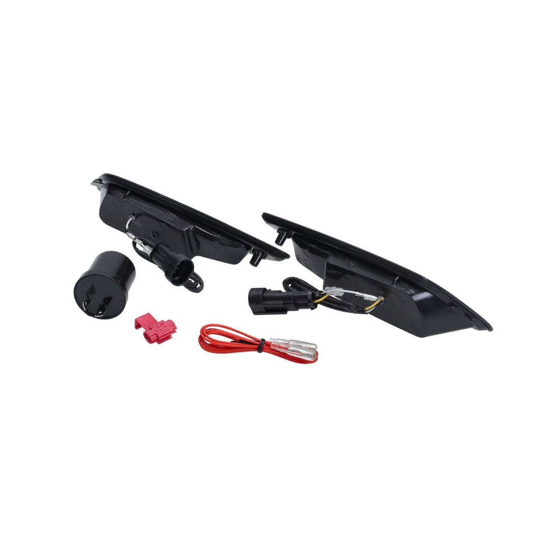 Knipperlichtset Led Voorzijde Power1 Sport Smoke Vespa Sprint / Primavera