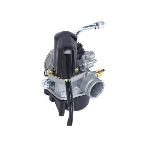 Carburateur à starter électrique 17,5MM avec câble d'accélérateur Piaggio / Gilera 2 temps