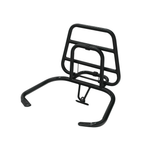 Heckträger Glanz Schwarz Vespa LX / S