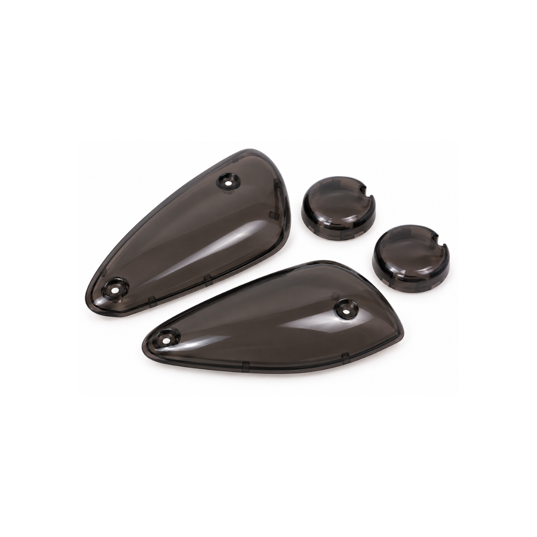 Knipperlichtglas Set Smoke Aerox