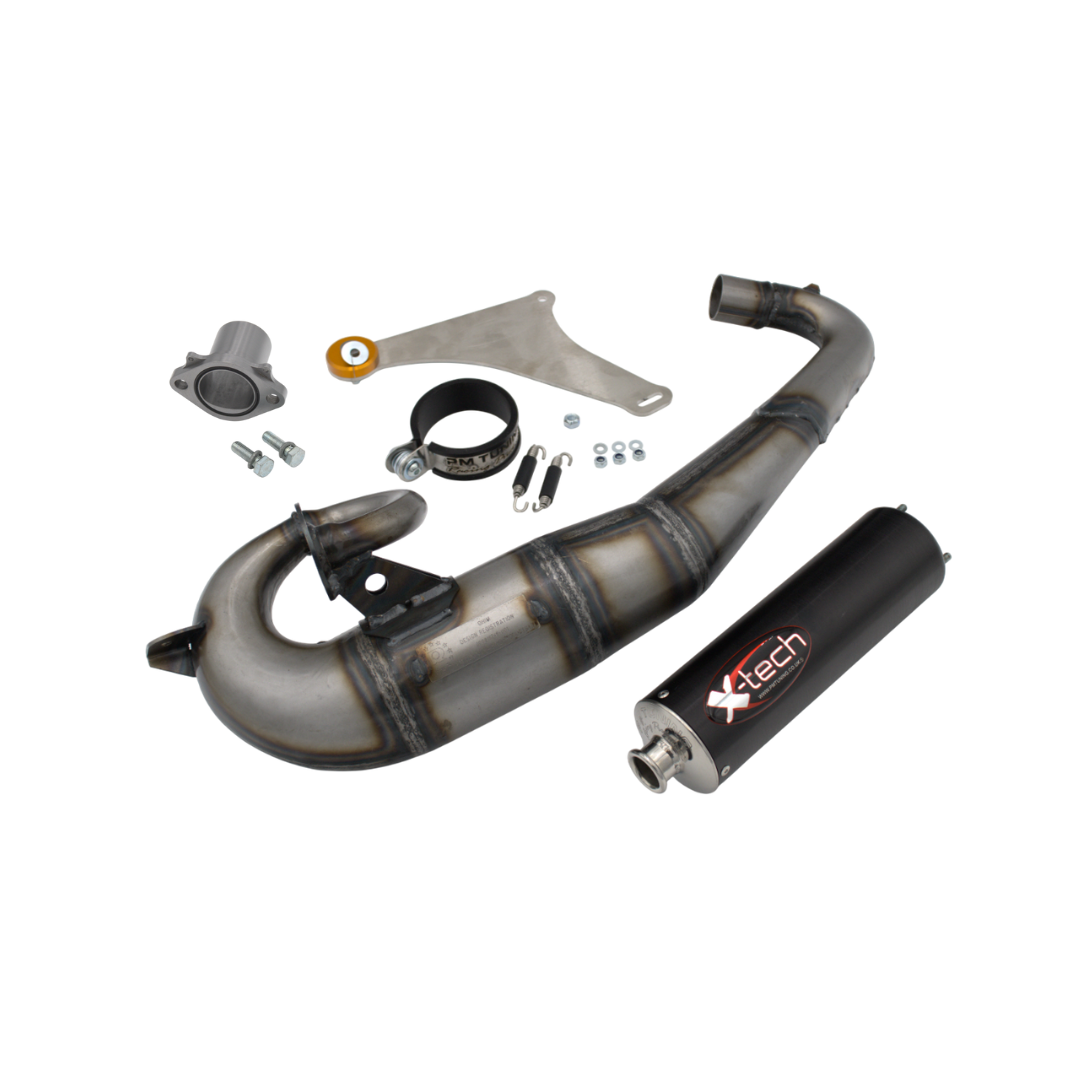 PM59 Performance Uitlaat Piaggio / Gilera 125-180cc 2 Takt