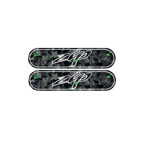 Riflettori 3D ZIP FORGEGED CARBON