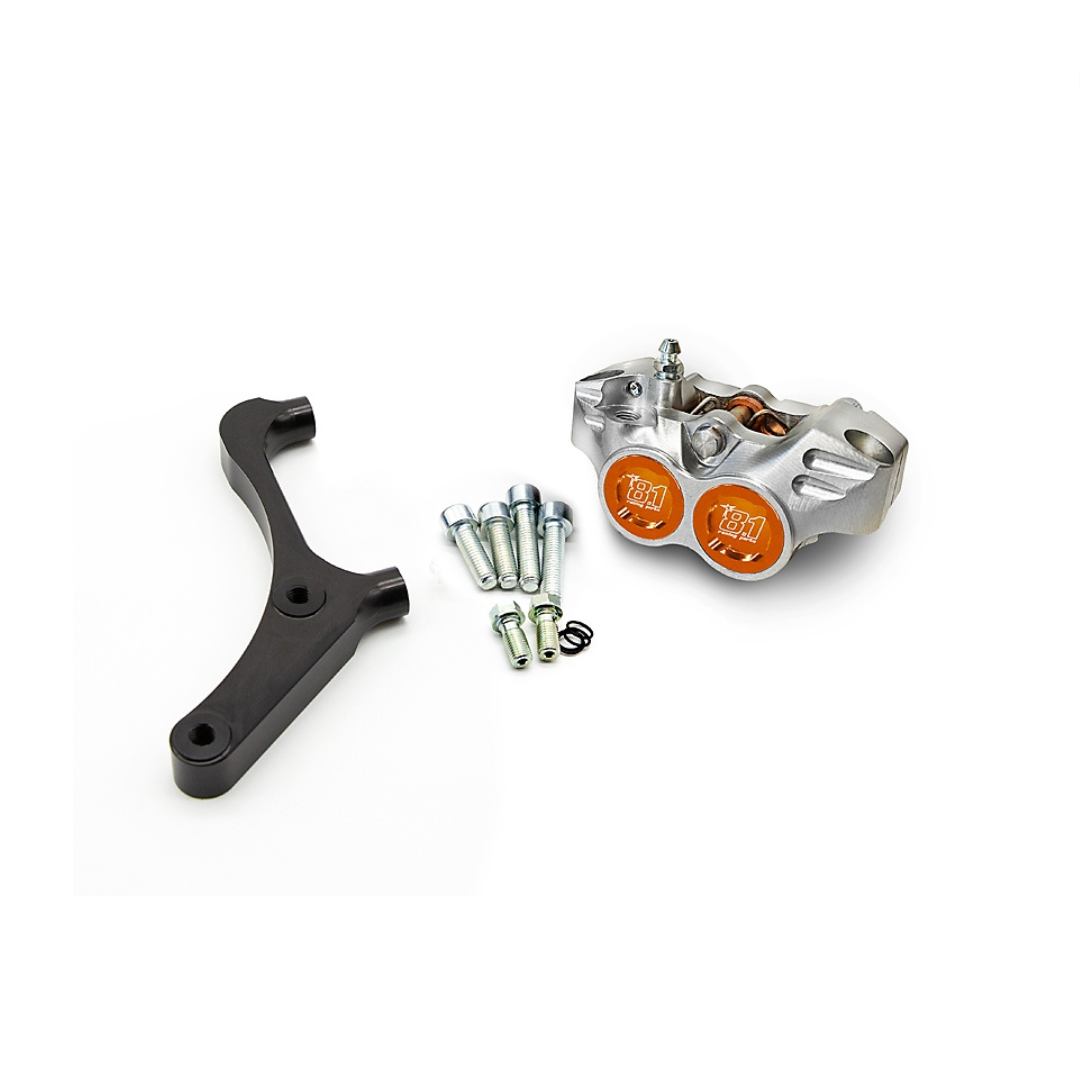 Ottopuntouno Remklauw Kit New Era Achter Runner 125-180cc 2 Takt