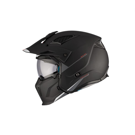 Casque mt streetfighter sv Stripe Matt Black