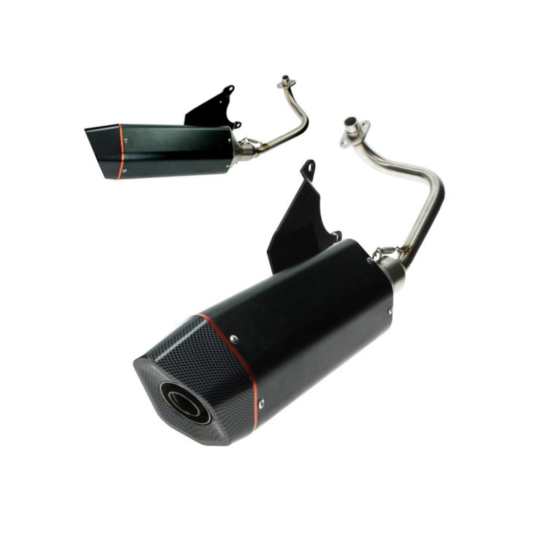 Scarico da gare proiettile piaggio zip 4t2v