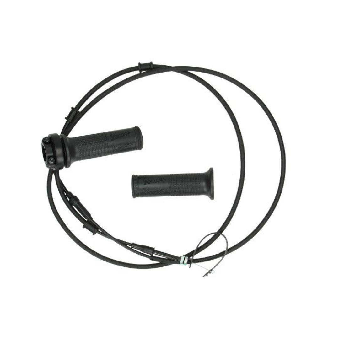 Gashendel + Kabel Vespa Sprint / Primavera 4T3V Origineel Gaskabel