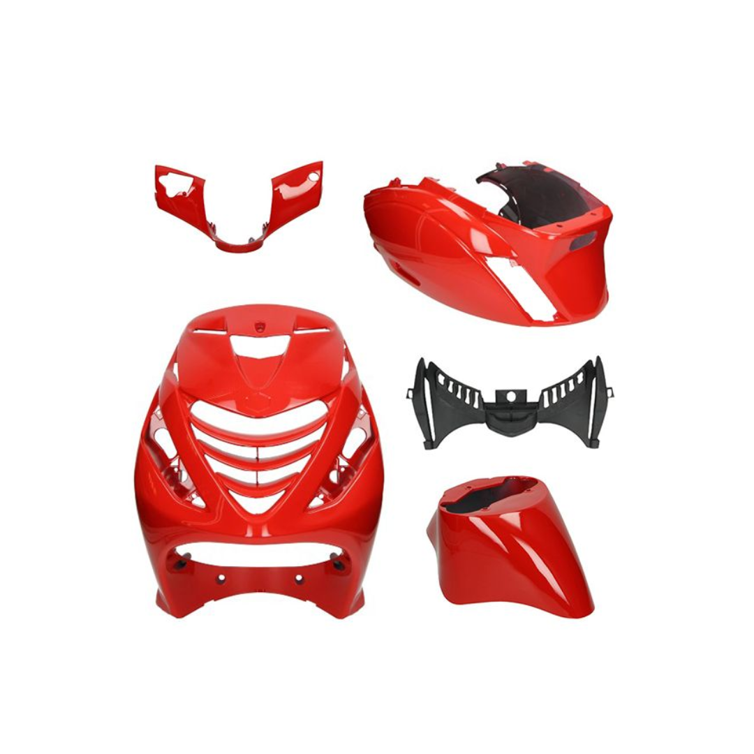 Set Capace Piaggio Zip Ferrari Gloss Red