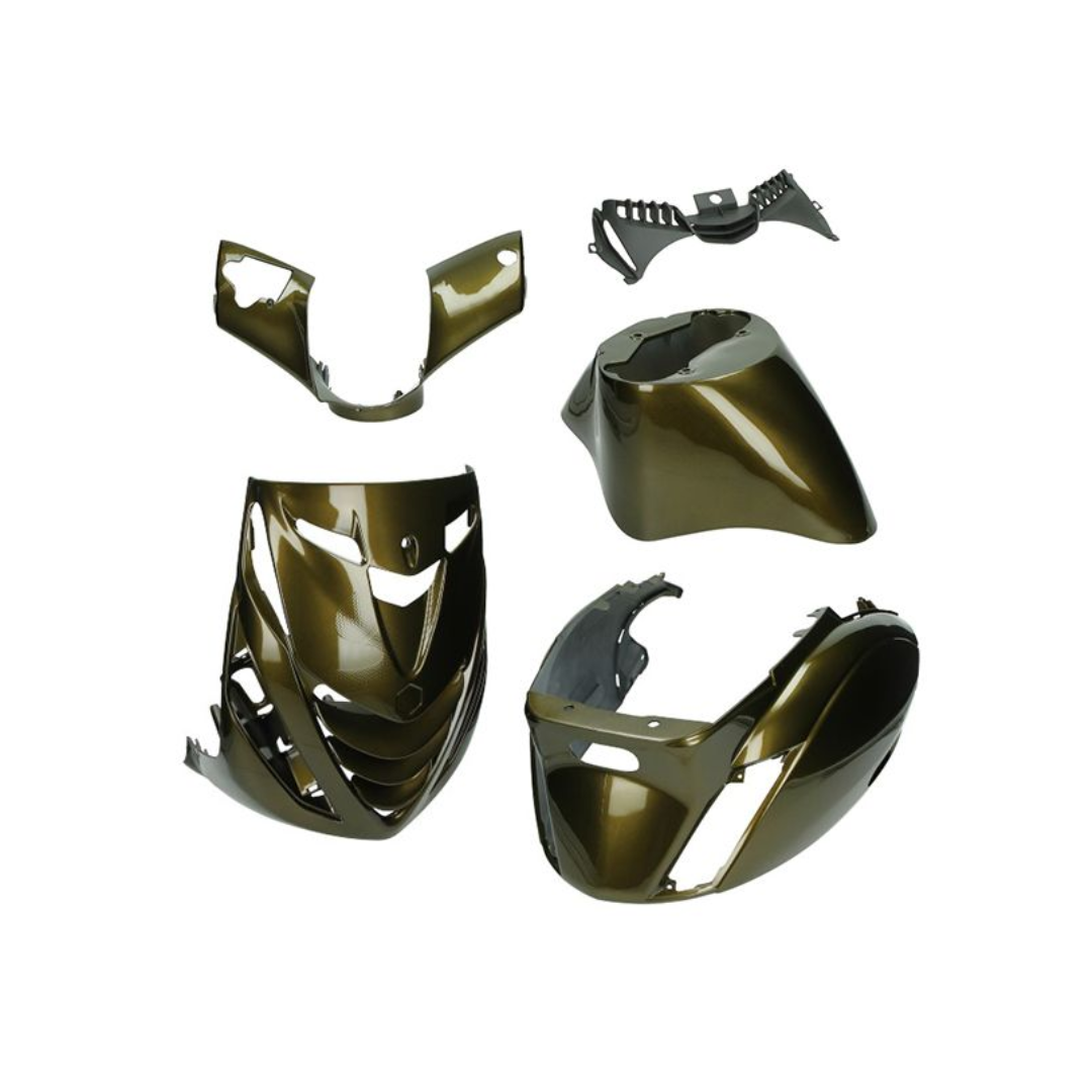 Karosserie-Set Piaggio Zip Maronne Bronze