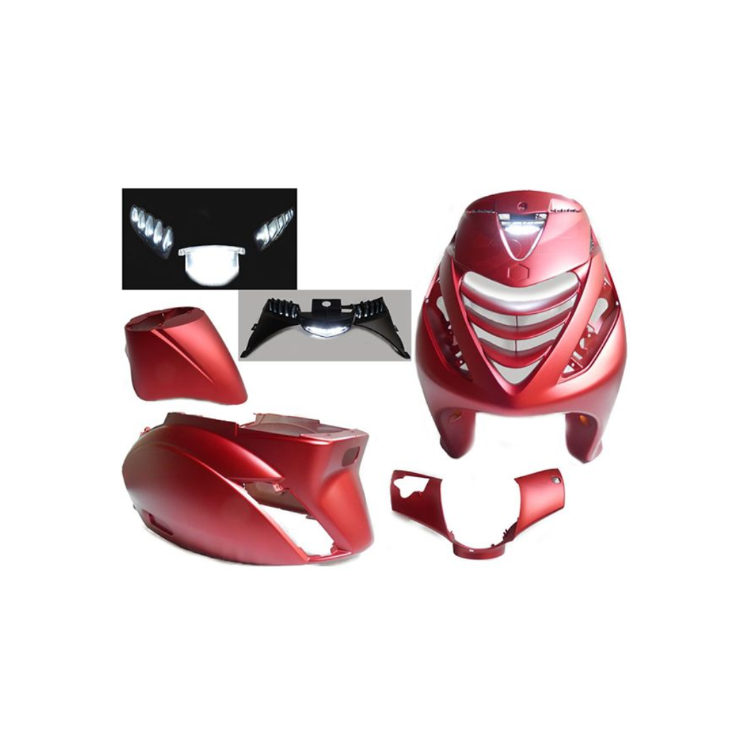 Set di copping piaggio zip tappetino rosso