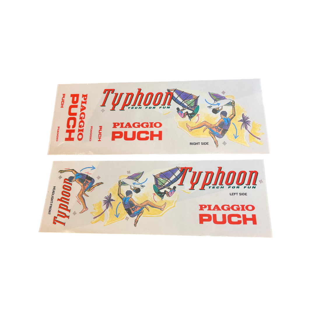 Sticker set Tech for Fun Piaggio Typhoon