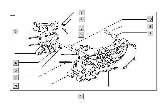 Gilera Stalker 50 2T E1 1998-2005 – Carter