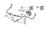 Gilera Stalker 50 2T E1 1998-2005 – Remleiding Remklauw Achter