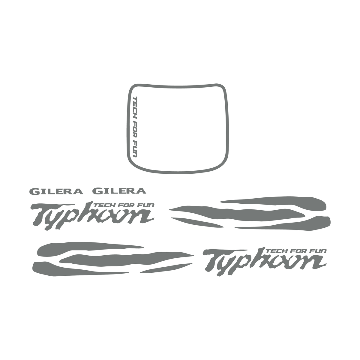 Adesivi Waves per Piaggio / Gilera Typhoon