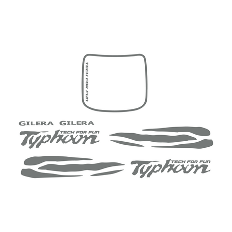 Stickerset Waves Piaggio / Gilera Typhoon
