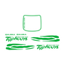 Set d'autocollants Waves Piaggio / Gilera Typhoon