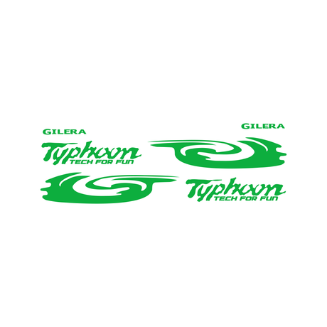 Stickerset Piaggio Typhoon