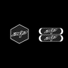 Carbon Zip Front Hood Logo + Reflector Bundle